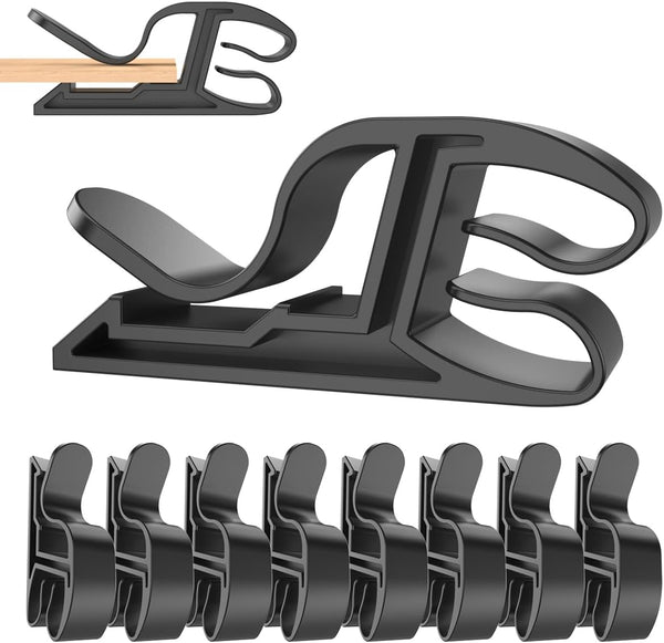 GEZIDEA 50 Pack Christmas Light Clips Outdoor, Universal Gutter & Shingle Clips