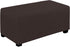 Easy-Going Stretch Ottoman Cover Folding Storage Stool Furniture Protector Soft Rectangle slipcover