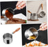 Reusable Oil Pan Casserole Pot, Cooking Pot for Stew, Soup, Ramen, Pasta, Stainless Steel Baby Gravy Pot