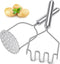 Potato Masher, Sopito 2 Pack Stainless Steel Integrated Kitchen Tool Food Masher