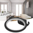 Space Aluminum Wall Mounted Hair Dryer Holder Rack - Hairdryer Shelf