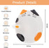 Cat Spoon Rest, Ceramic Cute Spoon Holder Rest for Stove Top, Cat Kitchen Accessories, Stove Holder Utensil Spoon Rest for Kitchen Counter (Orange)