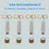 15 4PCS) NeoJoy Wine Cork Lights, Rechargeable Bottle Fairy String Lights with LED for DIY Artificial Parties