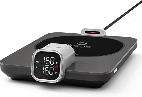 Coffee Mug Warmer for Desk, Accurate 1 Temperature Control with Real-Time Display,