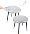 Sigmat Round Stool Covers, Stretch Waterproof 15"-20" Bar Stool Seat Cover Round