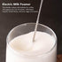 Electric Milk Frother Handheld for Coffee, Automatic Handheld Milk Beater Foam Maker for Stirring Bar Kitchen Drink Foamer Cappuccino, Latte, Matcha, Hot Chocolate, Mini Drink Mixer(Black and White) by TITA-DONG
