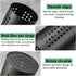 Berglander Kitchen Utensils Holder, 2 Pieces Black Stainless Steel Cutlery Holder for Countertop