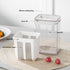 FindXeink 2Packs Strainer1.9QT*2/0.475GAL*2 0.9QT*2/0.23GAL*2 SeparationTotal1.9QT*2) Yogurt Total & Filter, Yogurt