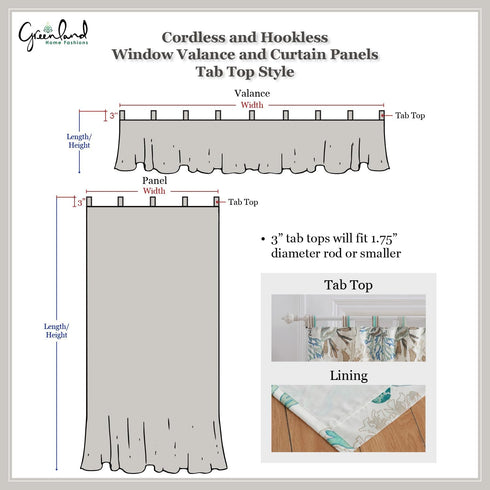 Barefoot Bungalow Thalia Window Valance, Multi Color