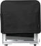 Crutello Large Toaster Oven Cover with Storage Pockets - Fits Machines Up to 17 x 15 x 14 Inches, Black Toaster Ovens