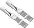 2 Pcs Air Conditioner Fin Comb, AC Fin Comb Straightener Cleaner Coil Brush for Radiator Repair