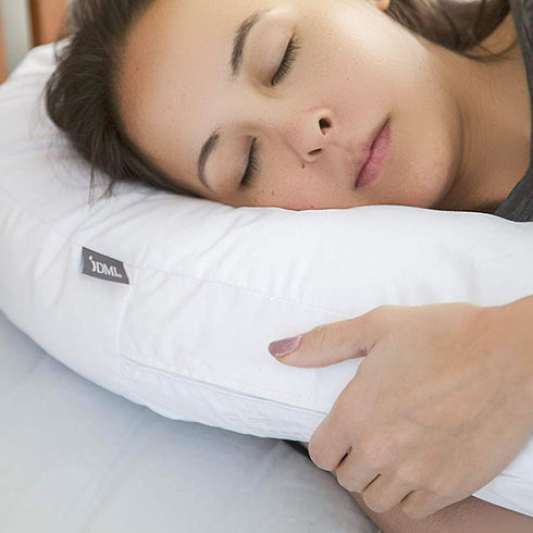 Relief(30"x20"x6") DMI U-Shaped Side Sleeping Pillows For Neck And Shoulder Pain |Side Sleeper Neck Pillow & Pregnancy
