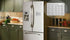 KSENDALO Measurement Conversion Chart with Strong Magnet Backing for Cups, Tablespoons, Teaspoons, Silver