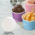 300 8 oz 6 Summer Frozen Aodaer Pieces Paper Ice Cream Cups Disposable Dessert Bowls Colors Ice Cream Containers Hot