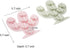 2Pcs Mini Cactus Ice Cube Tray Set, Small Cacti Silicone Molds for Making Candy and Baking