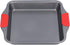 Baking Pan, Carbon Steel Non Stick Oven Baking Sheet with Silicone Handle, Deepened Design, Dishwasher Safe