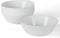 Martha Stewart Opalton 6-Piece 6-Inch Soup and Cereal Bowls Lightweight, Chip and