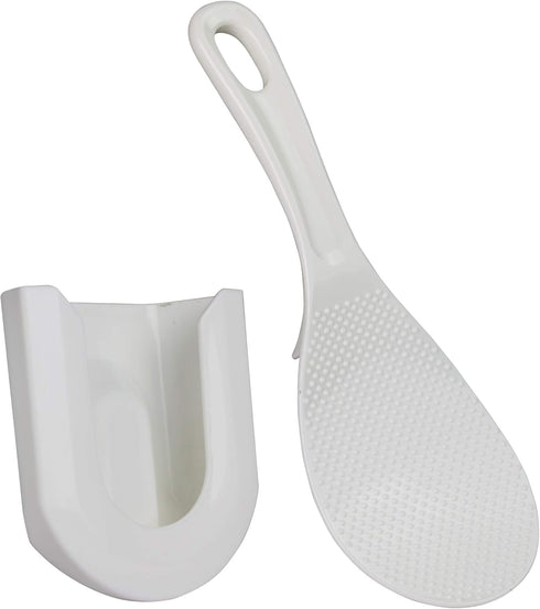 Echo Rice Cooker Spoon Holder - Non-Stick Spatula with Holder, Kitchen Utensil