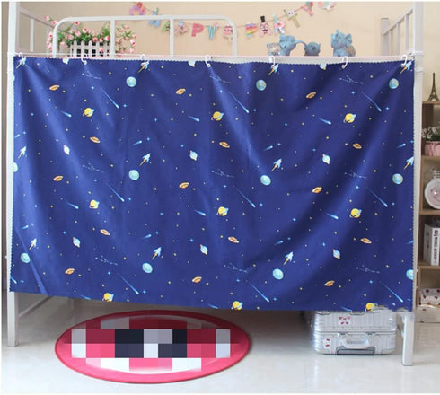 JIAHG Bunk Bed Curtains for Students Dormitory - Single Bed Tent Curtain, Blackout Cloth, Mosquito Protection