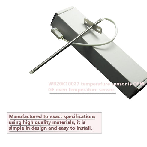 OEM WB20K10027 Temperature Sensor - Compatible GE Range Oven Temperature Sensor WB20K10027