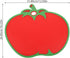 Kichvoe Tomato Shaped Plastic Cutting Board, Creative Kitchen Food Chopping Mat for Veggies & Cheese 31.80X26cm