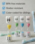 2 Toothbrush Timer for Kids - Minute Sand Timer for Brushing Teeth - Tooth Brush Time Sand Clock - Two Minute Hour