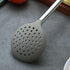 Non-stick Silicone Strainer Skimmer, Berglander Kitchen Cooking Tool, Easy to Clean, Dishwasher Safe