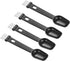 PATIKIL Coffee Espresso Brush: 4 Pack 2 in 1 White Grinder Clean Brush with Black Spoon