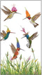 Paperproducts Design PPD Meadow Buzz Guest Towels/Paper Napkins, 5" x 8", Multicolor