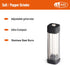 GSI Outdoors Salt Grinder or Pepper Grinder I Lightweight, Camping Spice Mill for Travel, Home Kitchen, Camping by GSI Outdoors