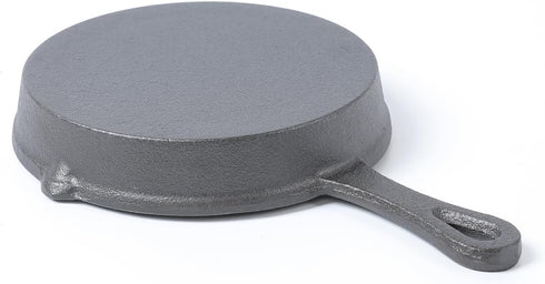 Cast Iron Mini Skillet, 5.3 Inch Round Pan, Black