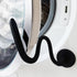 Front Load Washer Door Prop and Holder, Magnetic Door Stopper with Strong Magnet, Fits Most Washers - Black