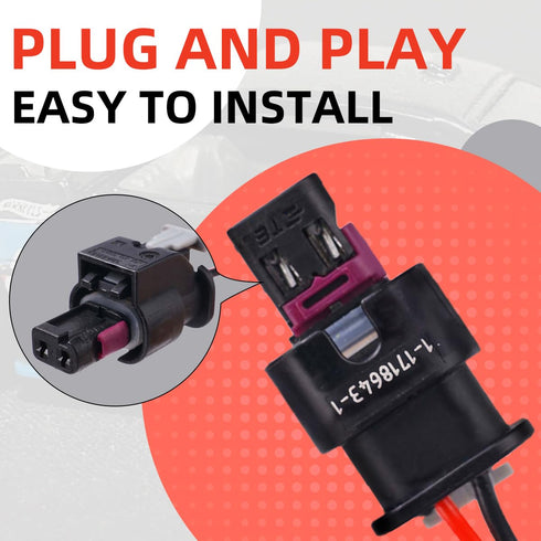 4 Pack Side Marker Pigtail Connector Harness Compatible with Dodge Charger 2015-2022, Higher Quality