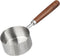 Kichvoe 125ML Stainless Steel Saucepan, Double Spout Oil Pan for Milk Warming and Frothing