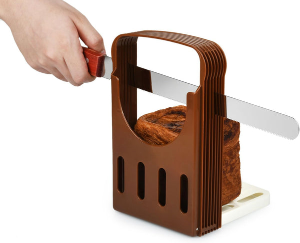 Bread Slicer for Homemade Bread 4 Slice Thickness Bread Cutting Guide Plastic