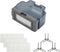 Robot Vacuum Replacements Parts for Lefant M210/M213/M210b, Okp K2 K2p K3 K4 K5 L1, Vacuum Dust Pan, Side Sweep Edge