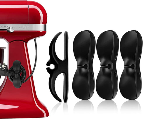 4 Pack Cord Organizer for Appliances, Stick On Cord Holder for Small Kitchen Appliances, Blenders, Coffee Maker, Air