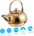 1pc Stainless Steel Pot Cast Iron Pot Stainless Steel Stove Top Kettle Cast Iron Teapot Kettle with Strainer Large Capacity Kettle Kung Fu Tea Kettle Stovetop High Capacity Drinks by OKUMEYR