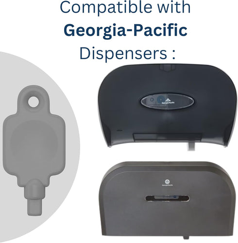 Robby's Cloud (6 Pack) Dispenser Key Replacement for Cintas Dispensers - Cintas Paper Towel Dispenser Key with an X