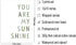 Aglcatie Set 4 12x16 Boho Wall Art of Sage Green Nursery Wall Decor You Are My Sunshine Canvas Painting Prints Daisy