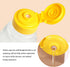 THYULIFE 2 Pack 180ml Empty Plastic Honey Bottles with Funnel, Squeeze Honey Jars Leakproof Honey Dispenser No Drip