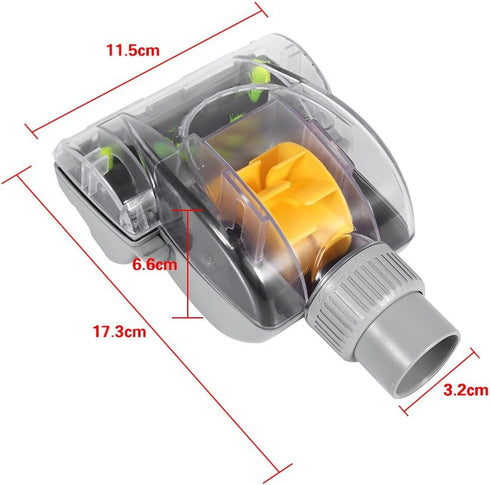 Vacuum Turbo Brush Head, Vacuum Cleaner Brush for Home Floor, Sofa, Carpet, Deep Tool (32mm)