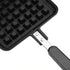 Mini Waffle Maker Pan, Nonstick Coating Waffle Baking Mold Plate for Stovetop Belgian Waffle Sandwich Toaster