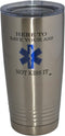Rogue River Tactical Funny EMT EMS Travel Tumbler Mug Cup, 20 Oz. with Lid, Paramedic Joke Gag Gift