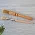 Coffee Grinder Cleaning Brush 2Pcs, Wood Handle & Natural Bristles Espresso Brush for Barista Home Kitchen