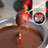 NutriChef Chocolate Melting Warming Fondue Pot - 25W, 8.8 Oz Capacity, Keep Warm Function for Melting Chocolate