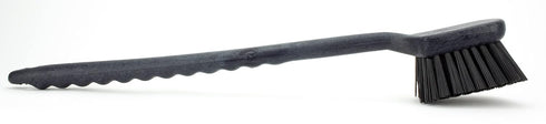 SPARTA 40501EC03 Plastic Large Scrub Brush, Kitchen Utility Brush with Long Handle for Cleaning, 20 Inches, Black