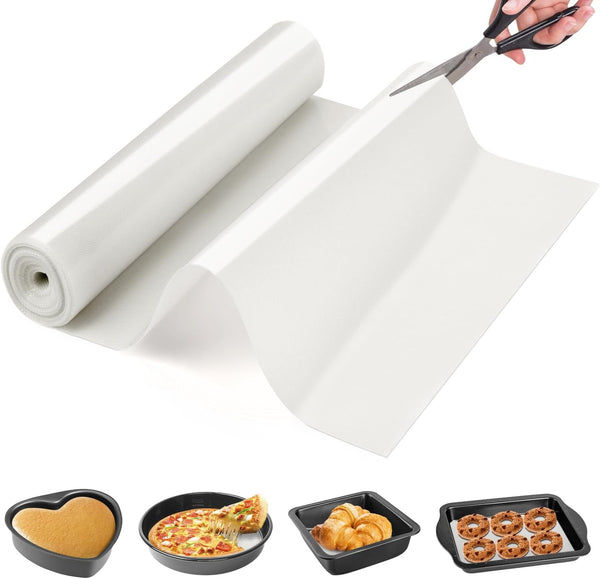 Silicone Baking Mat Roll - Best German Silicone, Heat Resistant Non-Stick Dough Mat for Countertop Protector