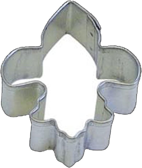 Dress My Cupcake Mini Fleur De Lis Cookie Cutter