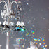 10pcs 40mm Crystal Ball Prisms Chandelier Parts Pendant, Hanging Glass Crystals Suncatcher for Window Decoration Clear